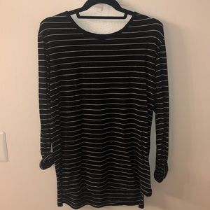 Nordstrom BP striped long sleeve shirt